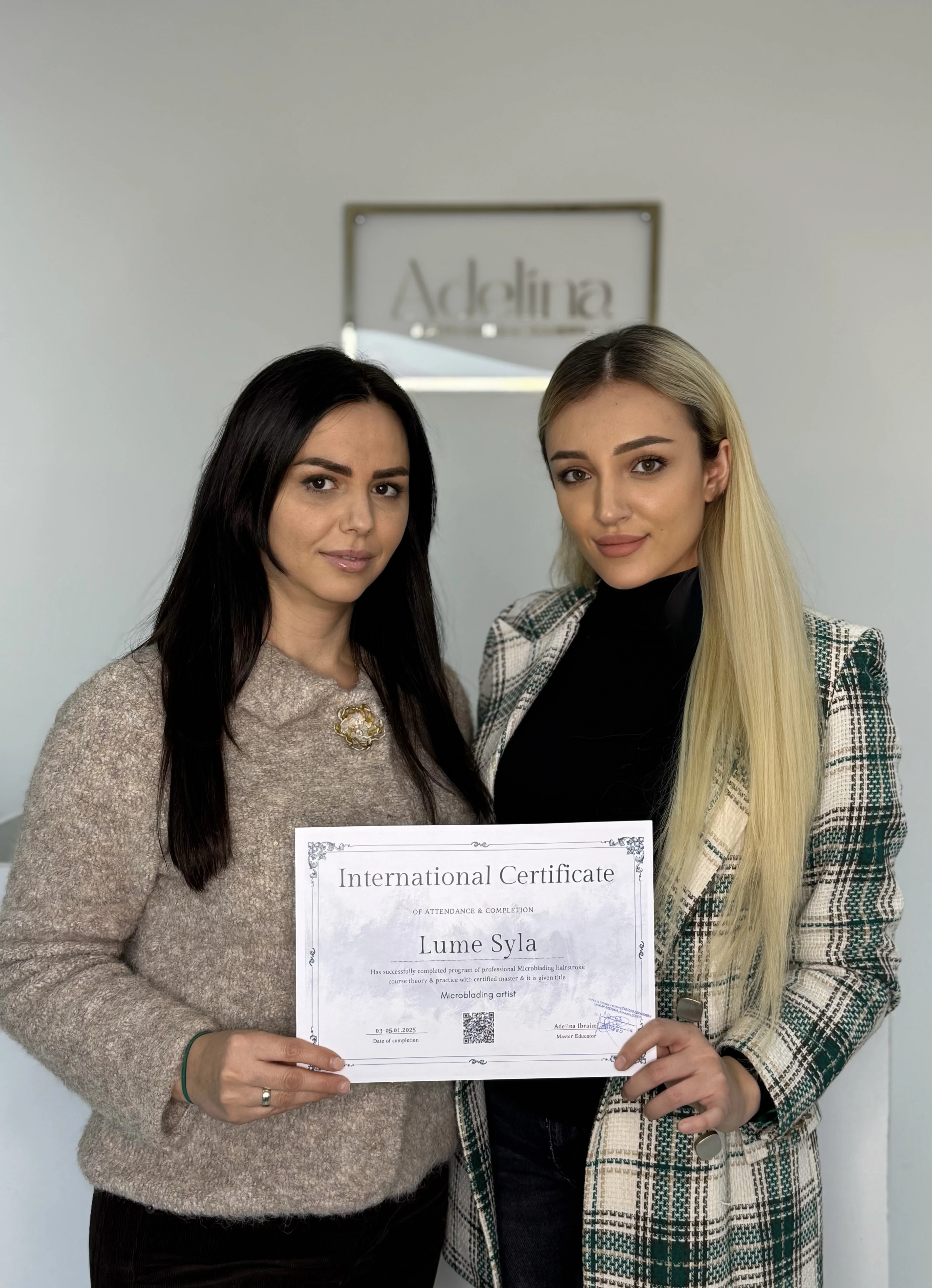 Резултат од обука — Adelina Beauty Academy 1