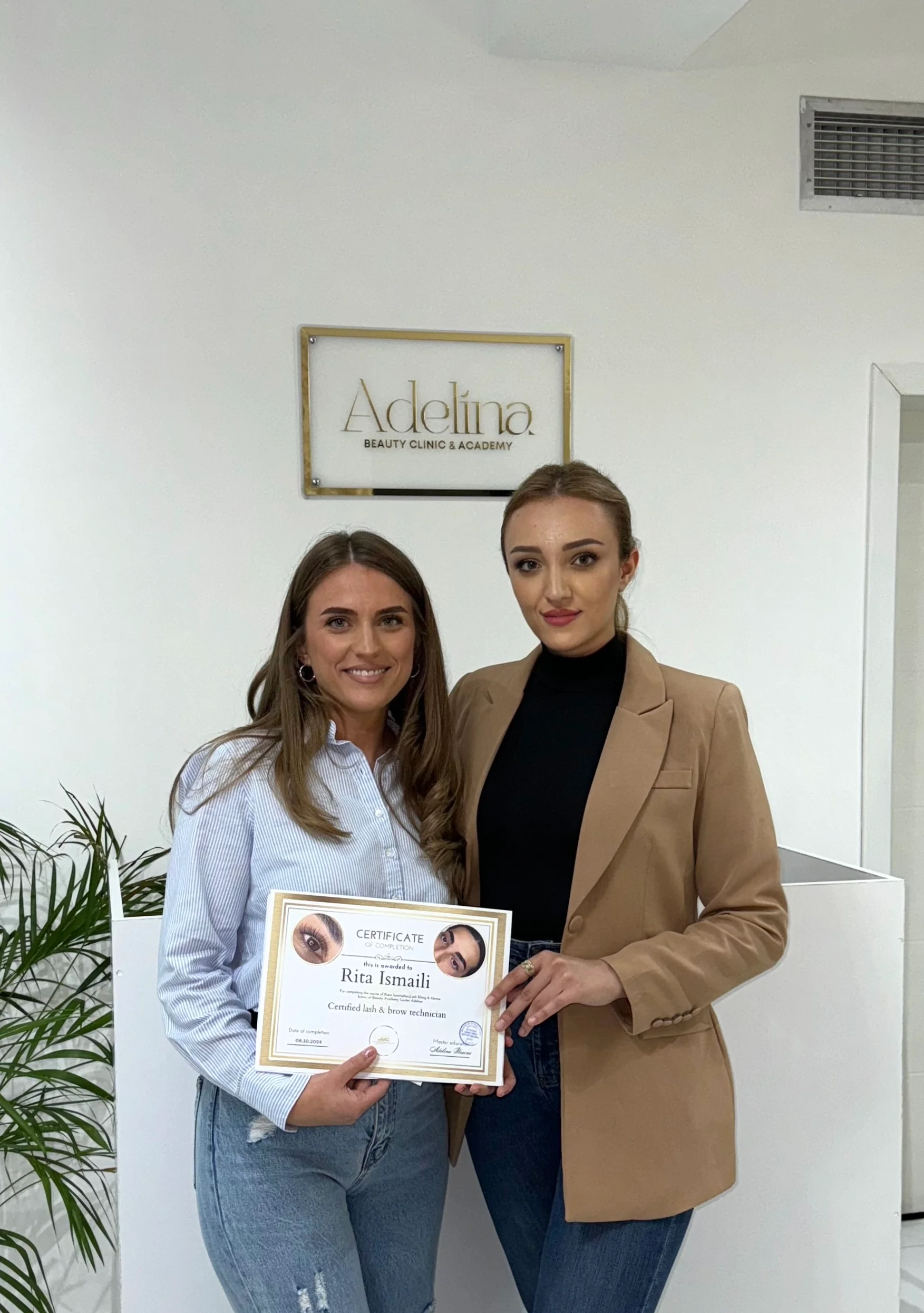 Резултат од обука — Adelina Beauty Academy 4