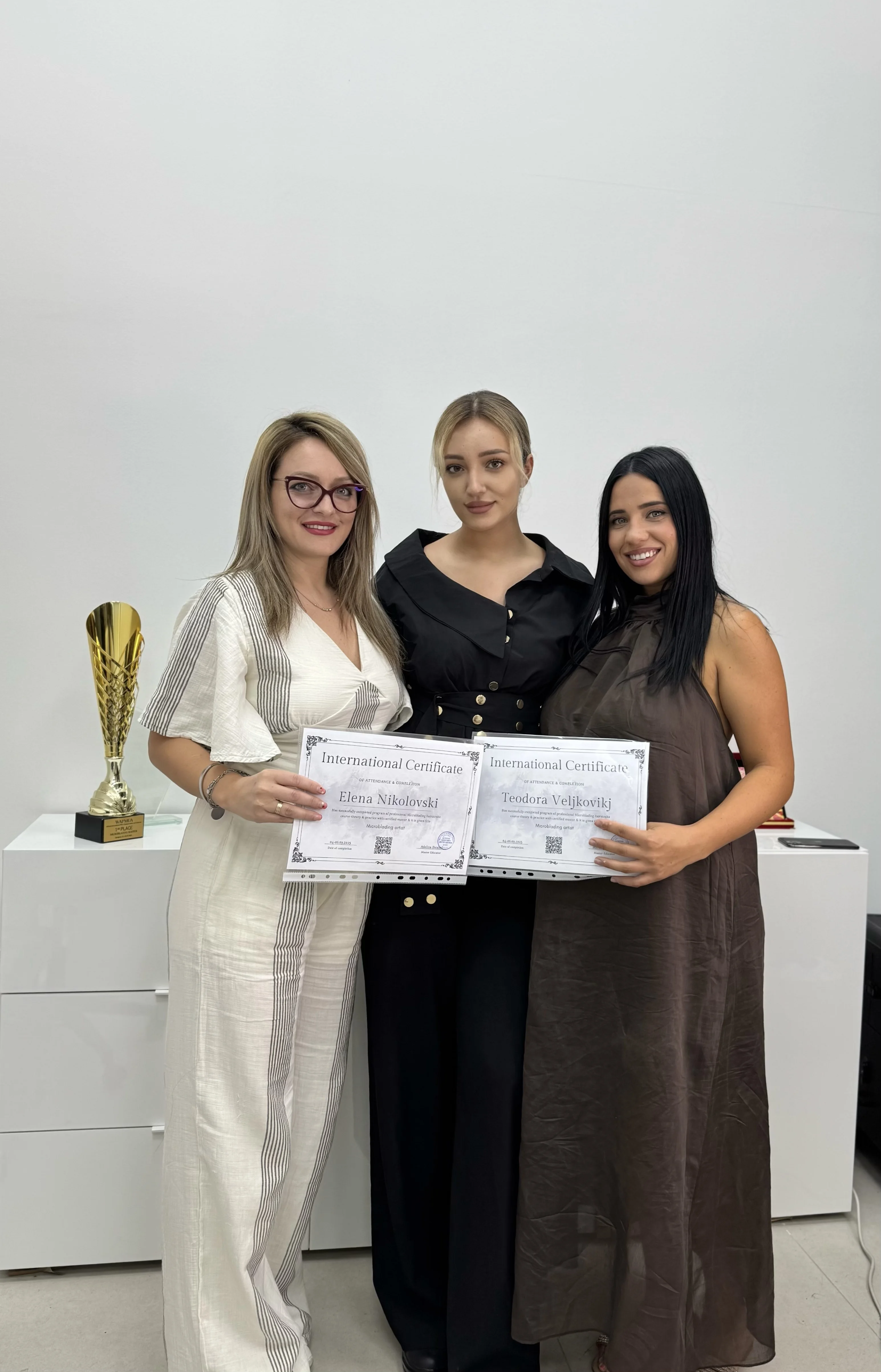 Резултат од обука — Adelina Beauty Academy 6