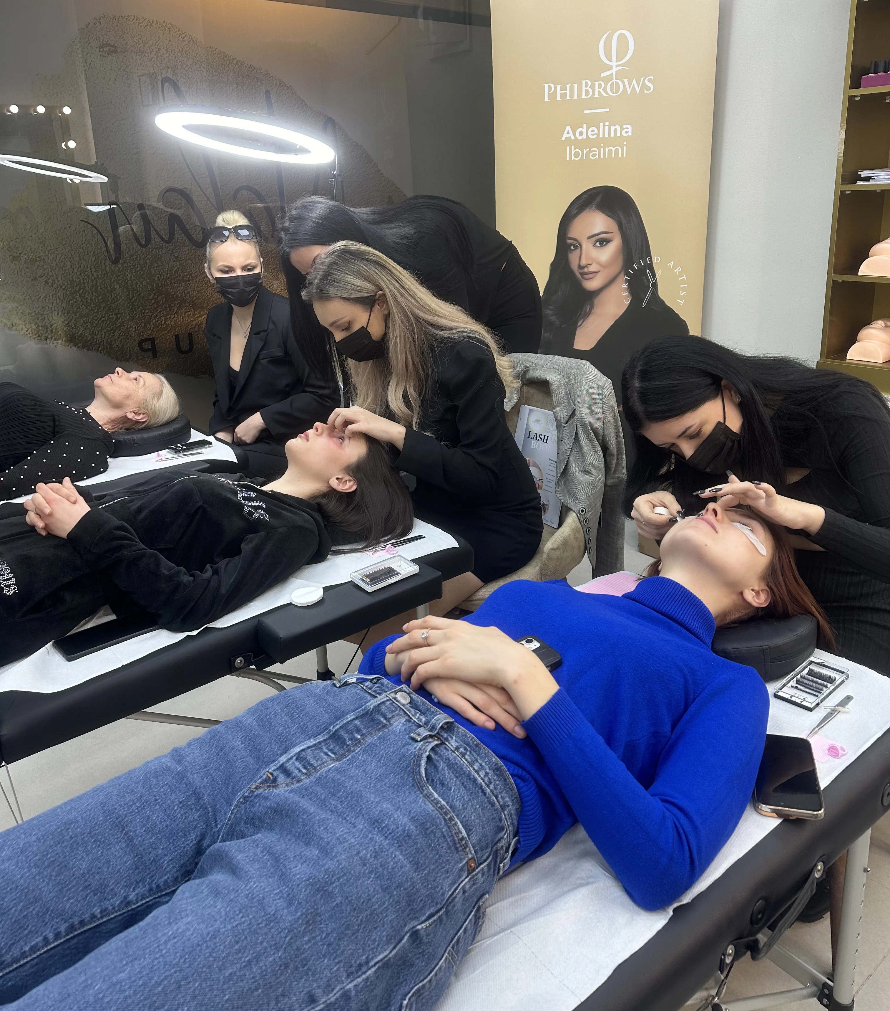 Резултат од обука — Adelina Beauty Academy 8